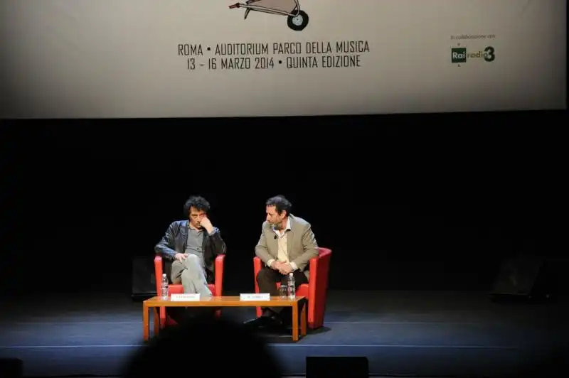 Sandro Veronesi e Michele Serra 