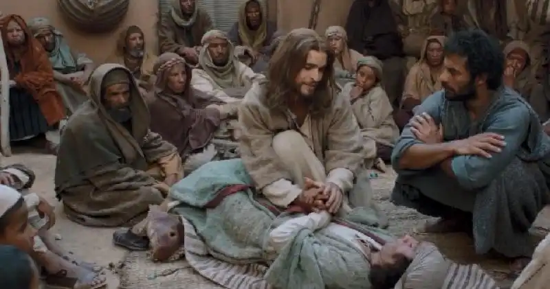 SCENA DEL FILM "SON OF GOD"