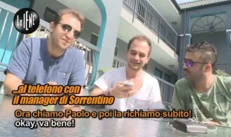 LO SCHERZO DELLE IENE A SORRENTINO 