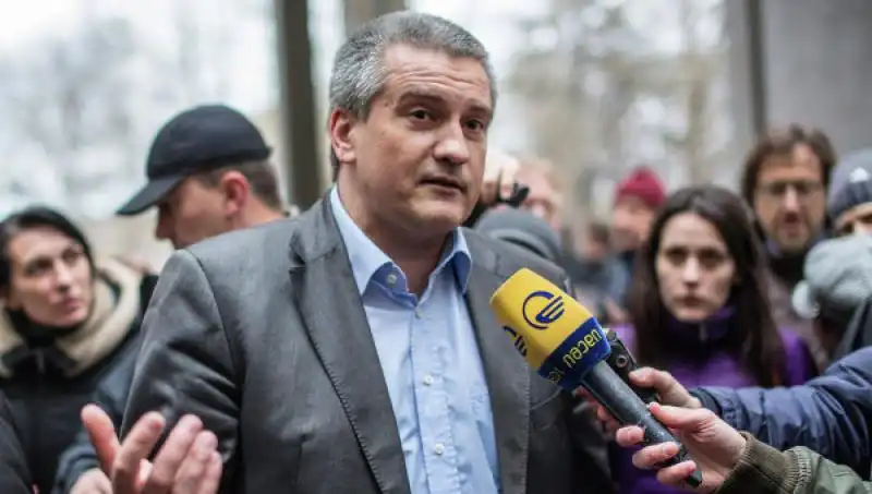 Sergey Aksyonov primo ministro della Crimea 