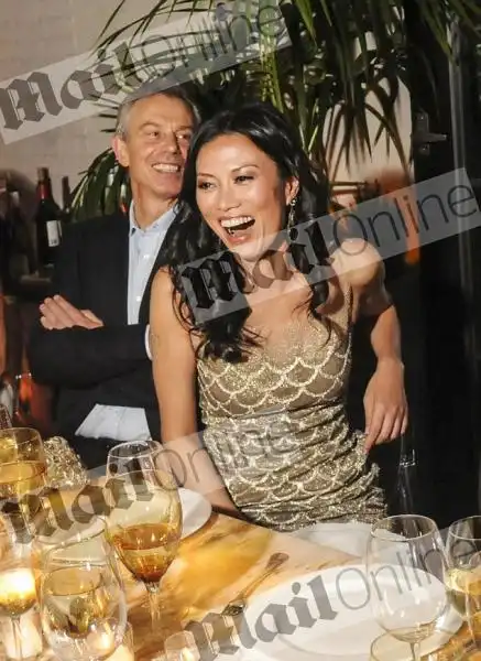 Tony e Balir e Wendi Deng insieme a New York 