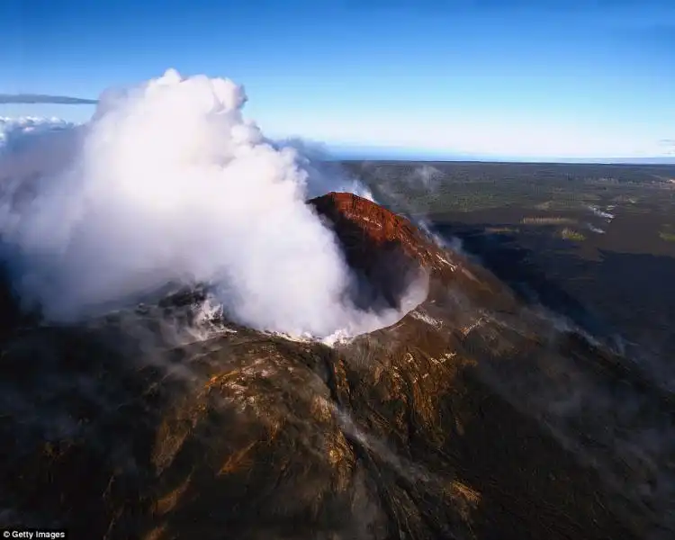 Vulcano Kilauea Hawaii 