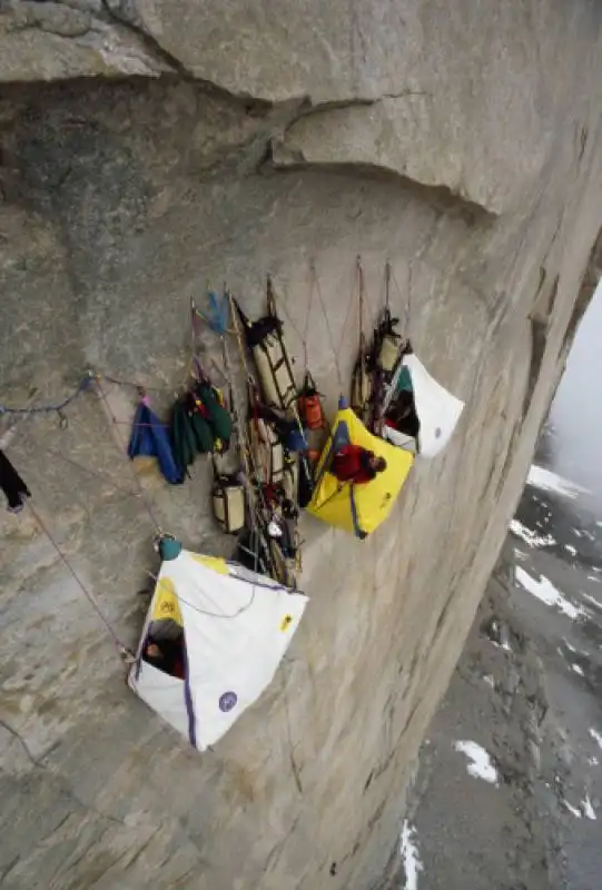 1. cliff camping