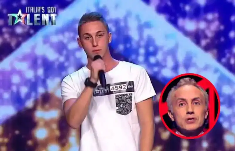 ALESSANDRO TRAVAGLIO A ITALIA'S GOT TALENT