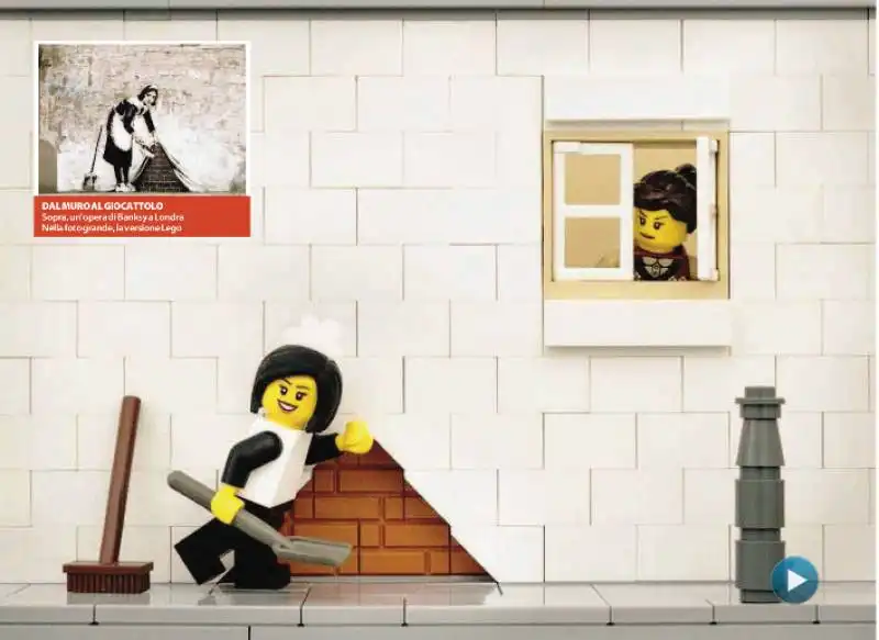 BANKSY LEGO