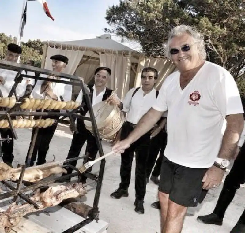 briatore col porceddu sardo