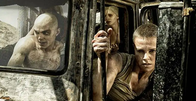 charlize theron in mad max fury road