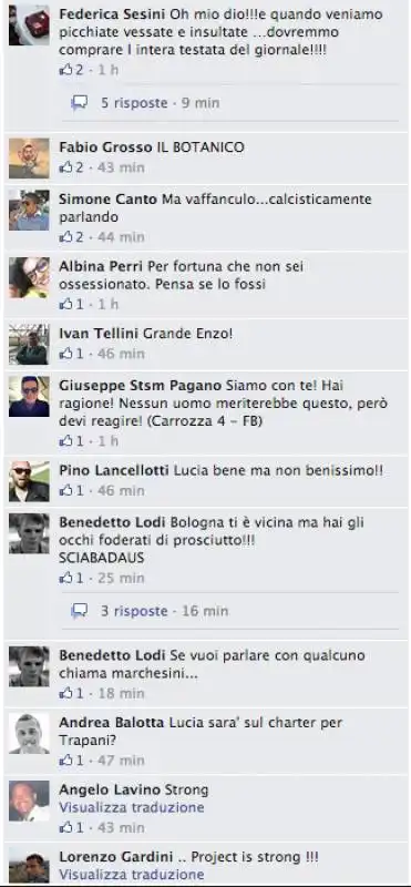 commenti pagina facebook 1