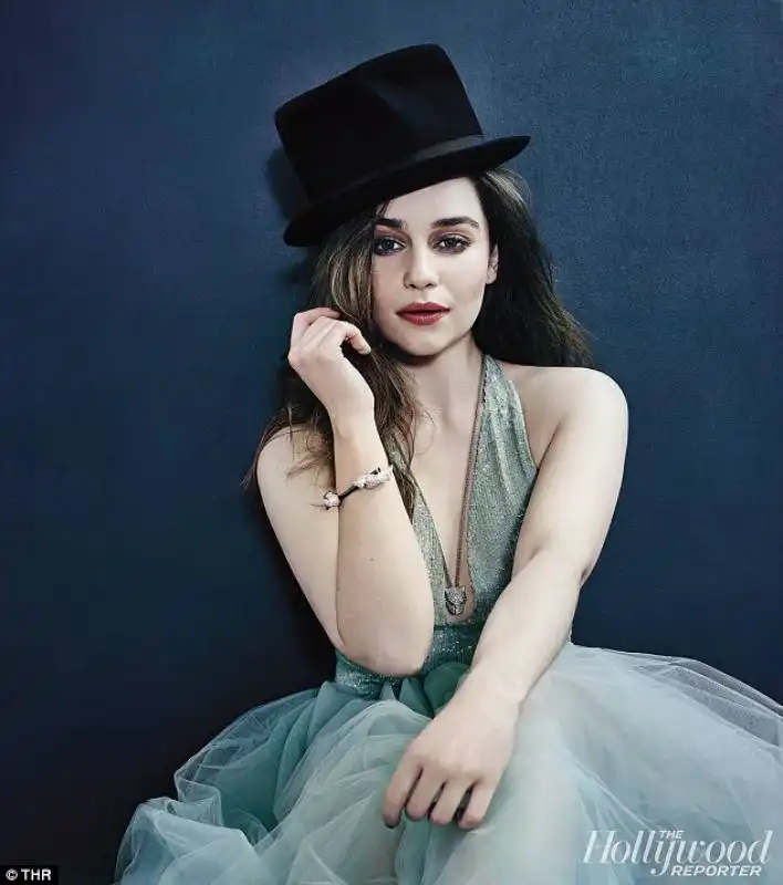 emilia clarke su hollywood reporter