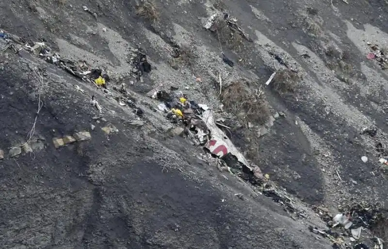 germanwings rottami