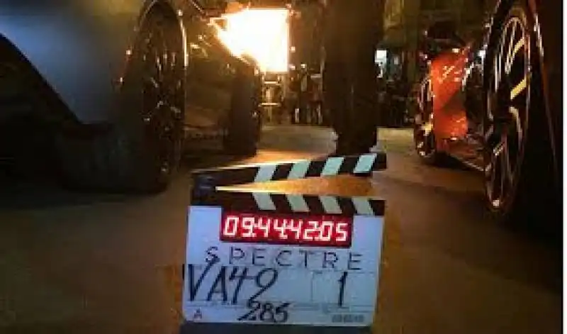 IL FILM DI JAMES BOND GIRATO A ROMA