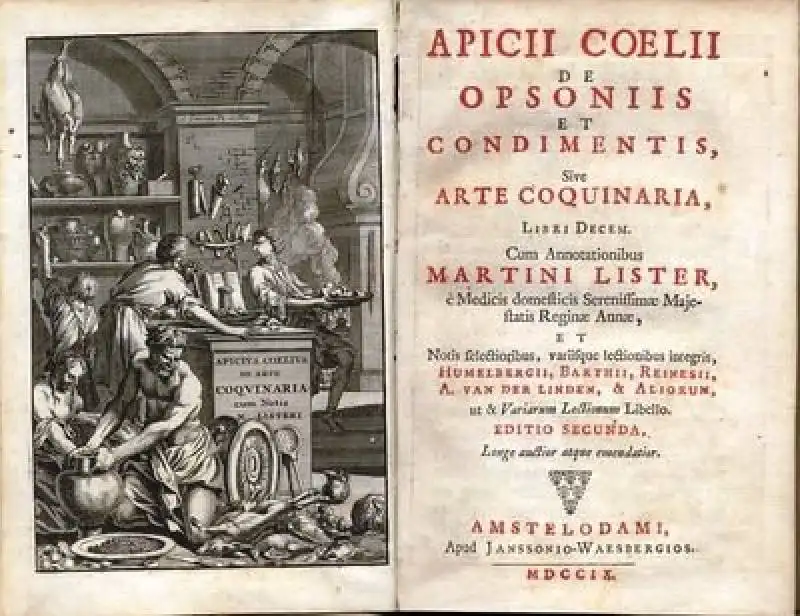 IL LIBRO DI CUCINA DI MARCO GAVIO APICIO 