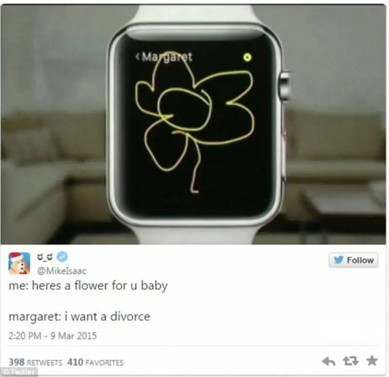 il web prende in giro il nuovo apple watch