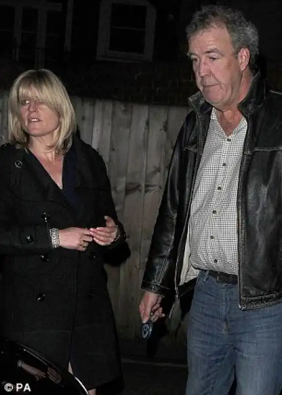 jeremy clarkson con rachel johnson sorella di boris