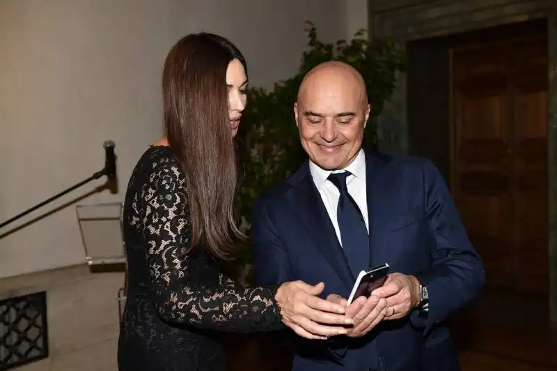 luca zingaretti e monica bellucci