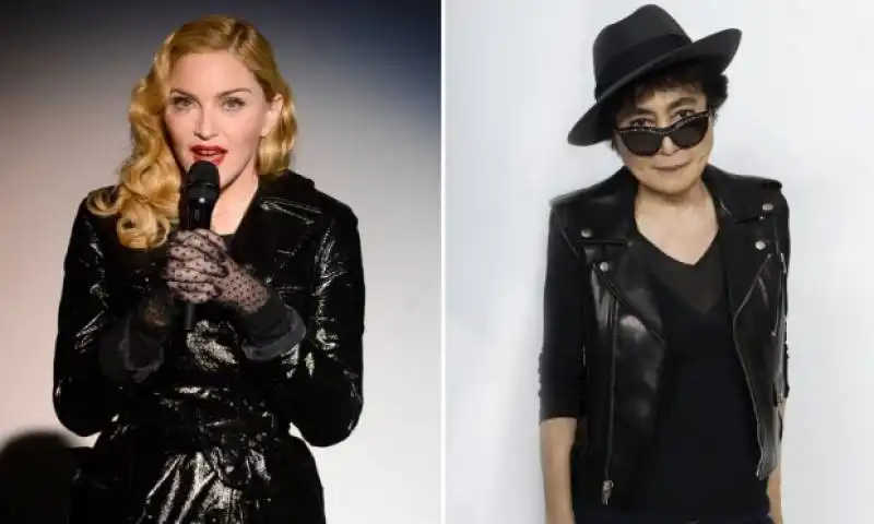 madonna e yoko ono