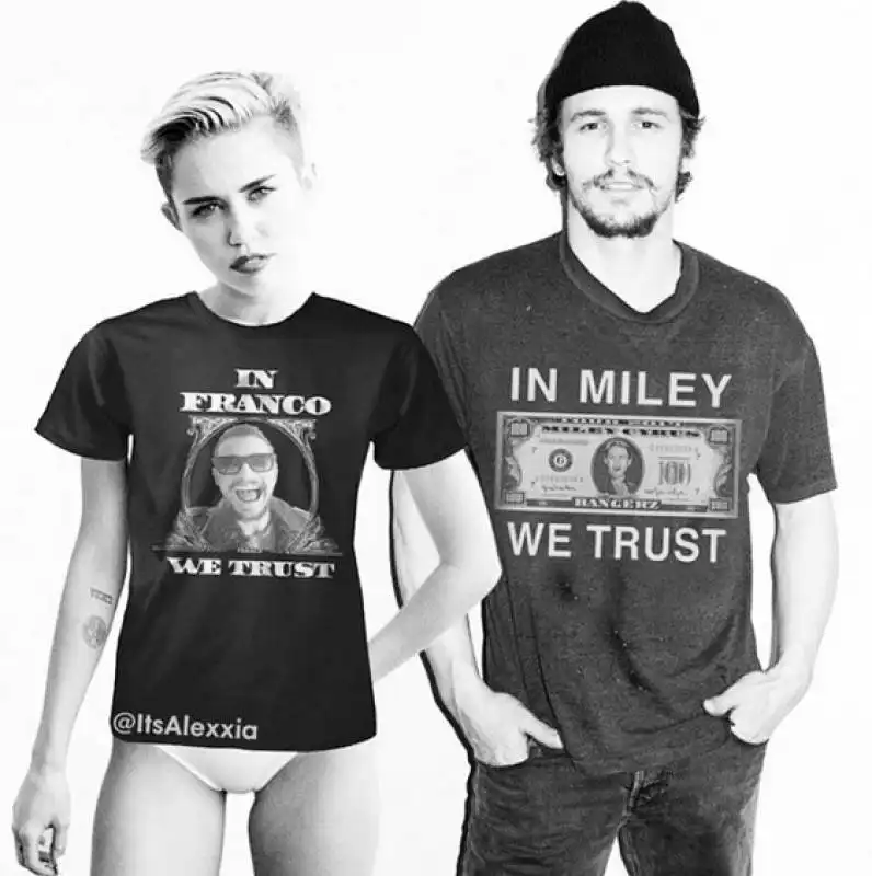 miley cyrus james franco 