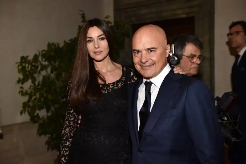 monica bellucci e luca zingaretti