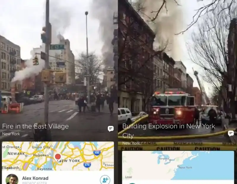 periscope a new york dopo l esplosione del palazzo