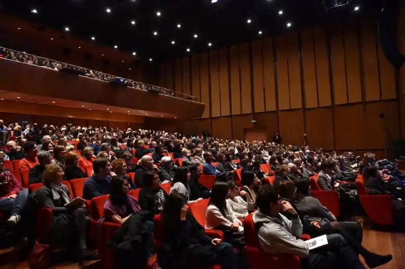 pubblico sala petrassi per alessandro baricco