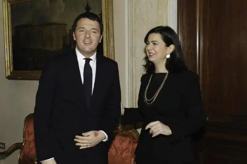 Renzi e Boldrini