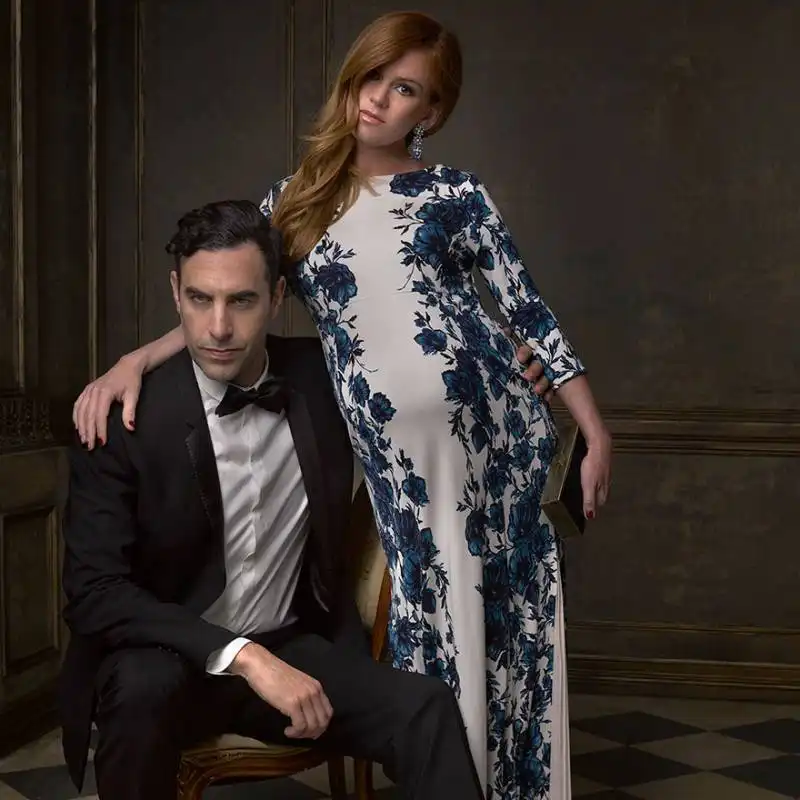 sacha baron cohen and isla fisher