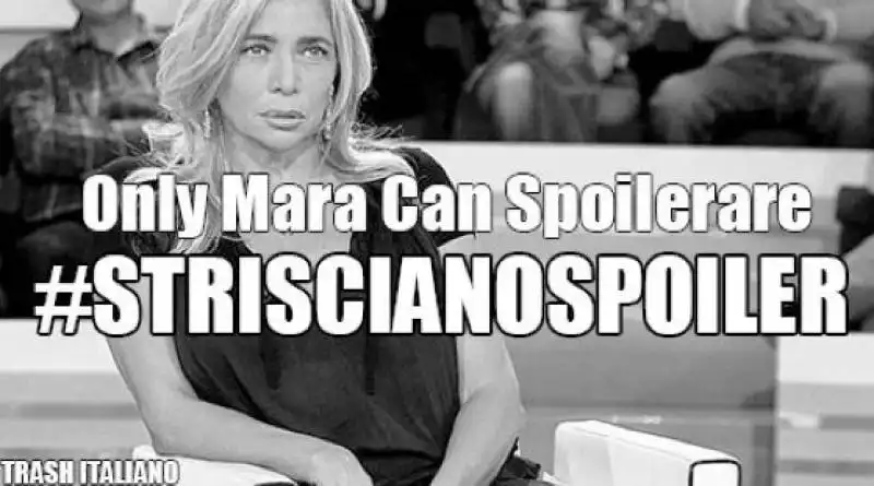 solo mara puo spoilerare striscia masterchef