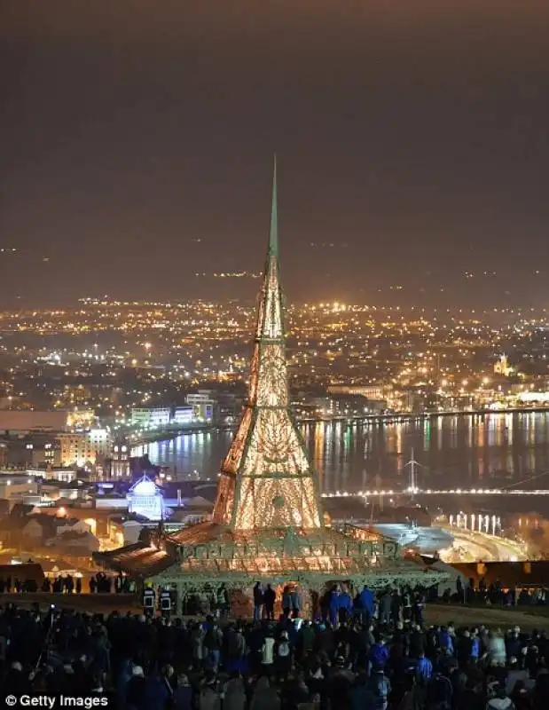 tempio di legno irlanda