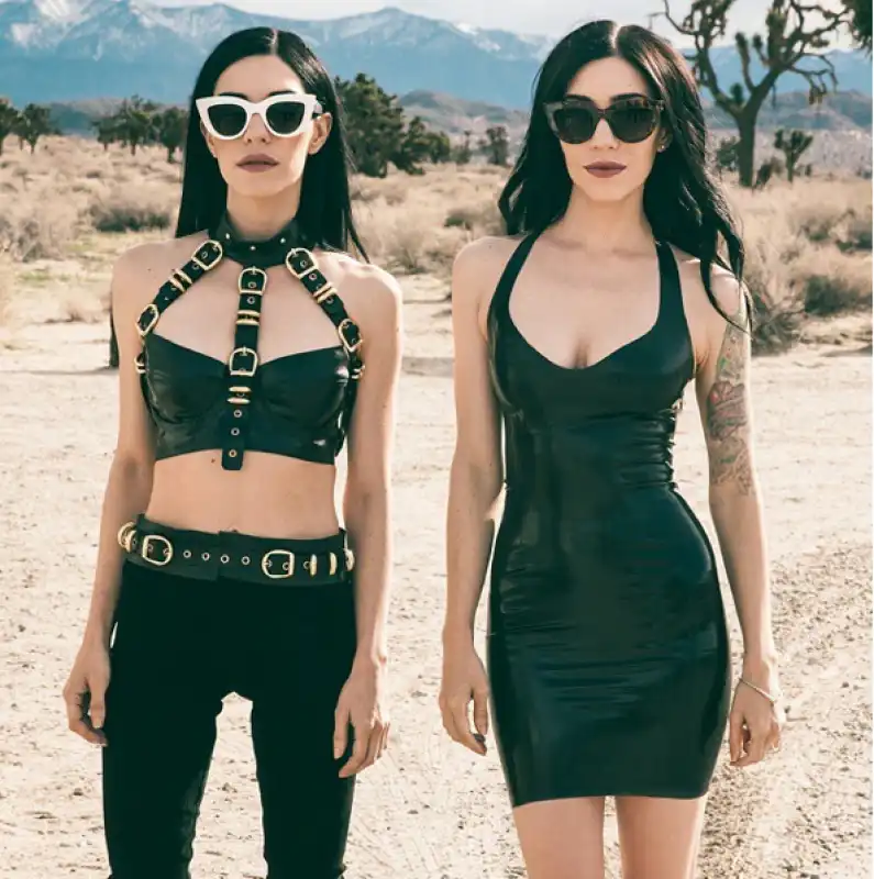 the veronicas in latex