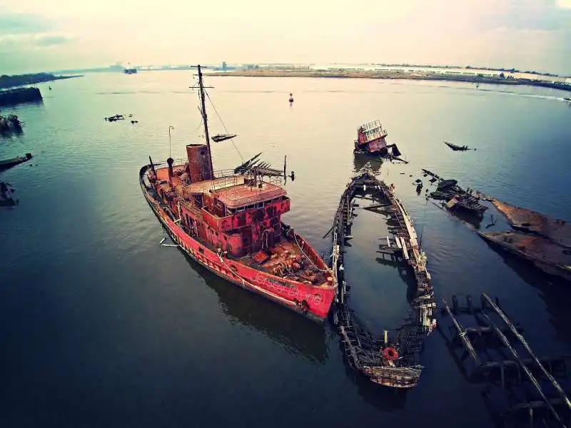 arthur kill ship graveyard