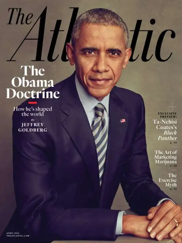 barack  obama intervista the atlantic