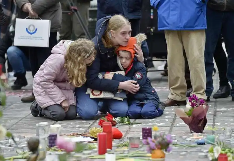 BRUXELLES MINUTO DI SILENZIO 1