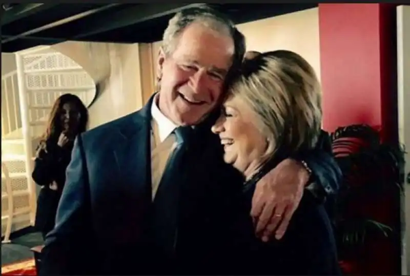 HILLARY GEORGE W BUSH