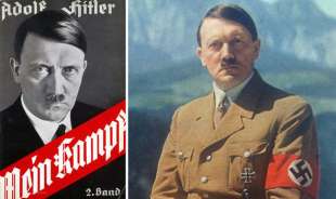 hitler e il suo manifesto nazista