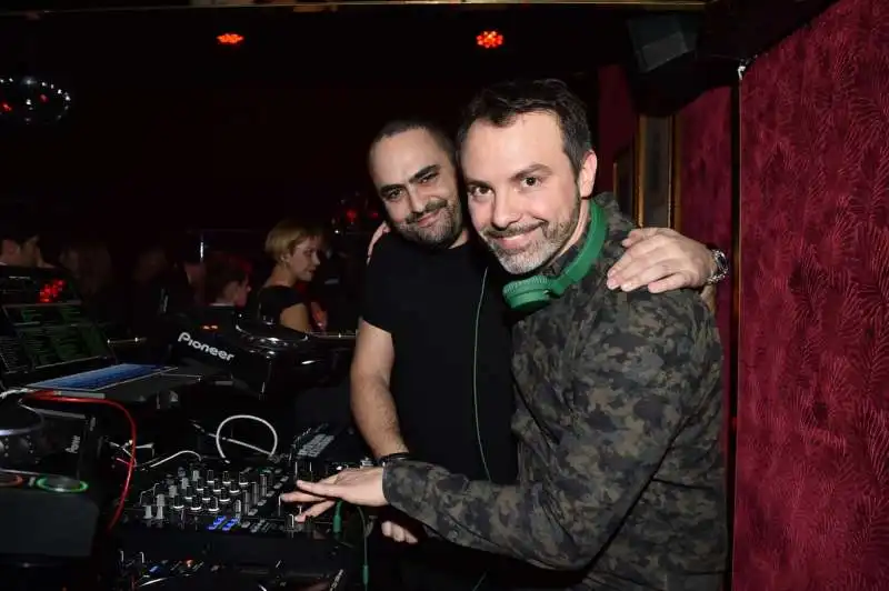 i dj fabrice dayan e lorenzo rumi