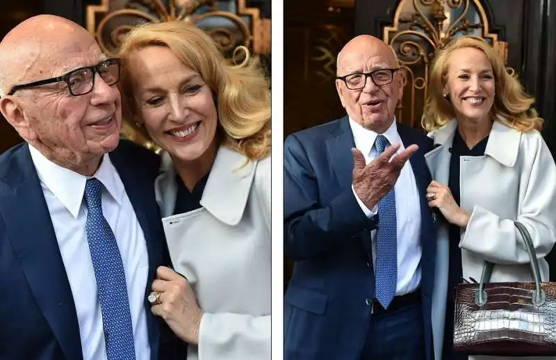 IL MATRIMONIO DI RUPERT MURDOCH E JERRY HALL   