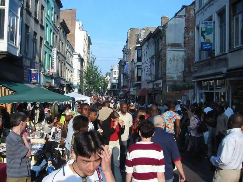 matonge  quartiere   afro di bruxelles