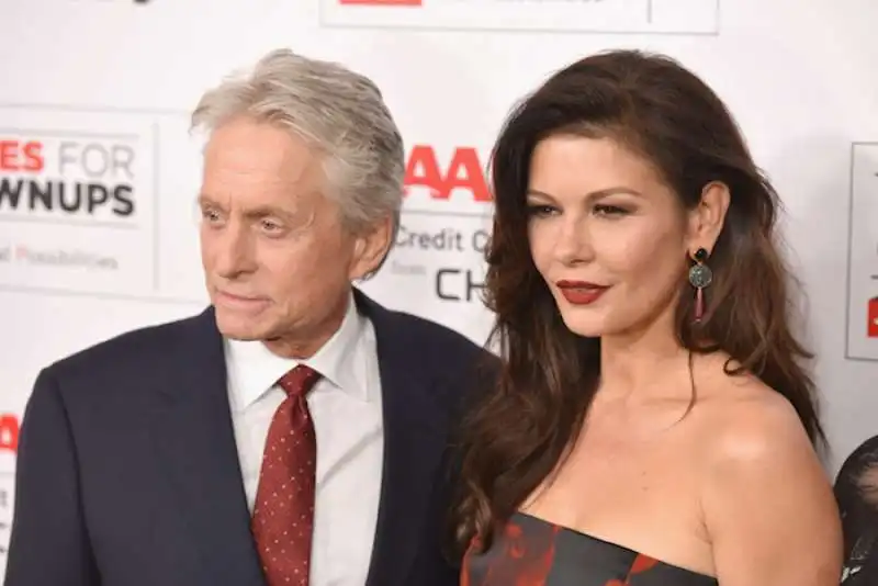 michael douglas 71 e catherine zetajones 46