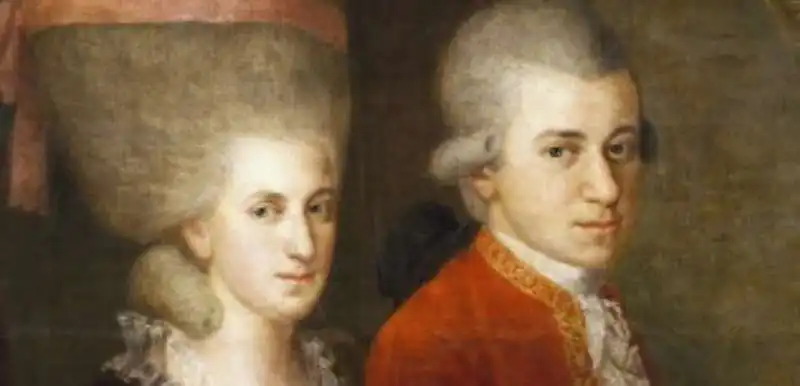 MOZART E CONSTANZE WEBER