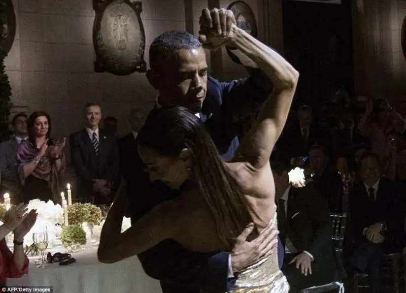 obama balla il tango