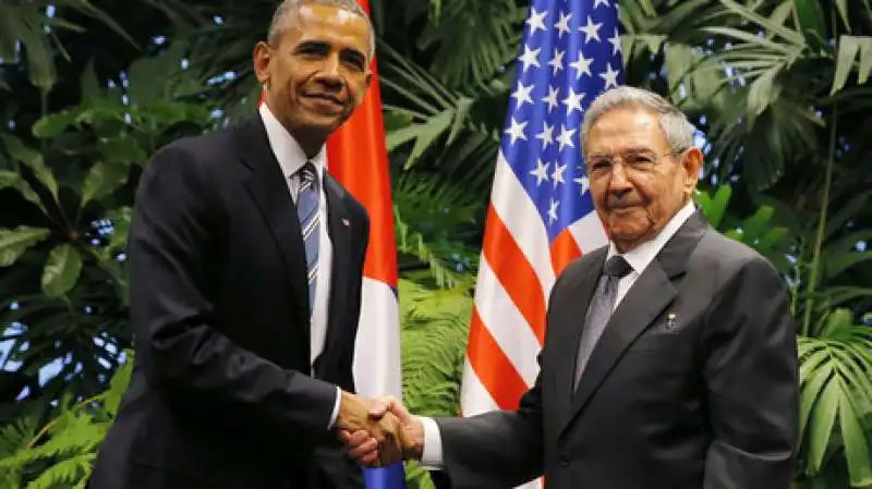 OBAMA RAUL CASTRO