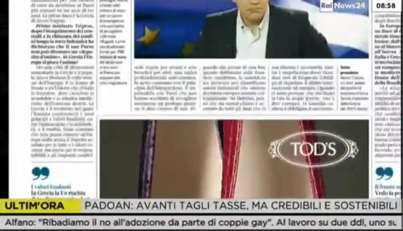 RASSEGNA STAMPA DI RAINEWS - LA MARCHETTA A TODS