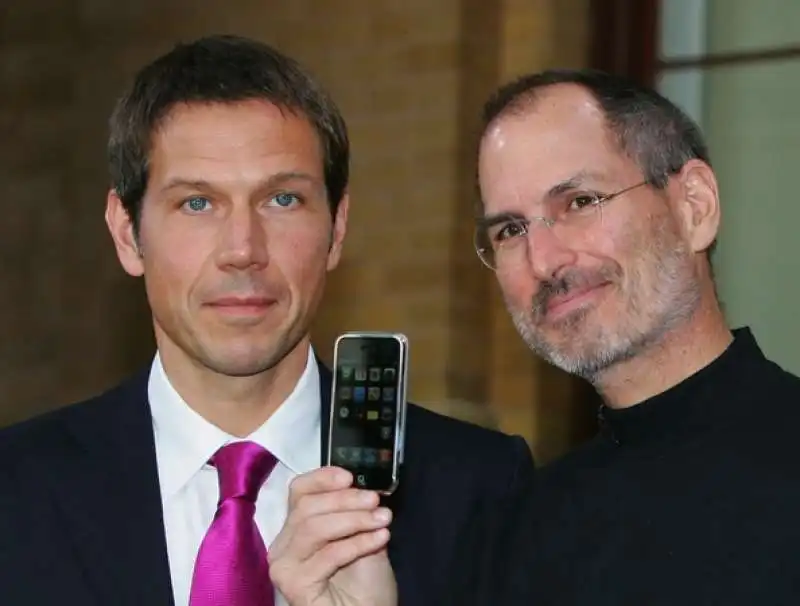 rene obermann con steve jobs