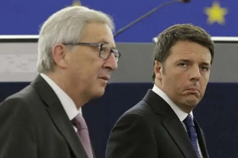 RENZI JUNCKER