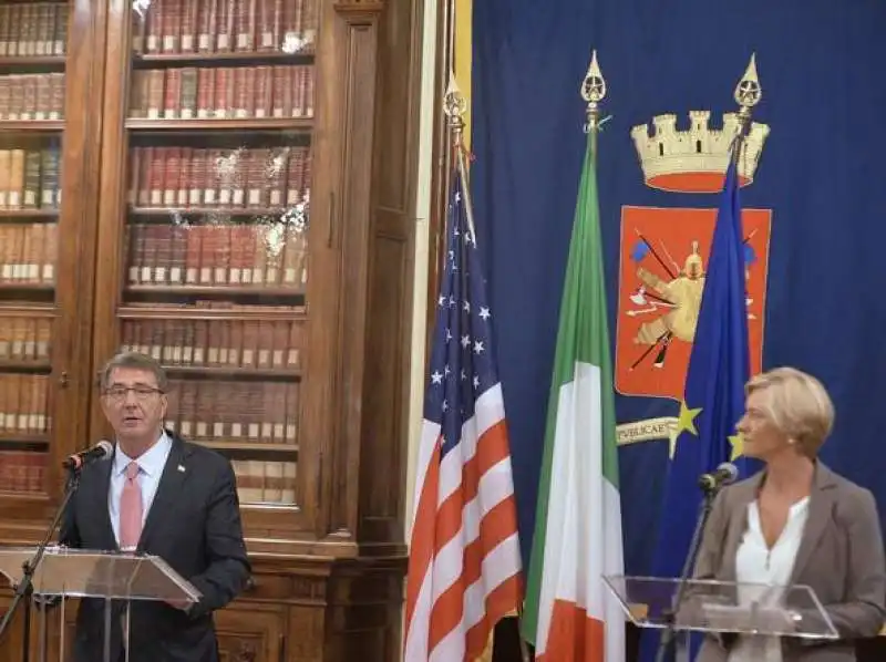 roberta pinotti  ashton carter