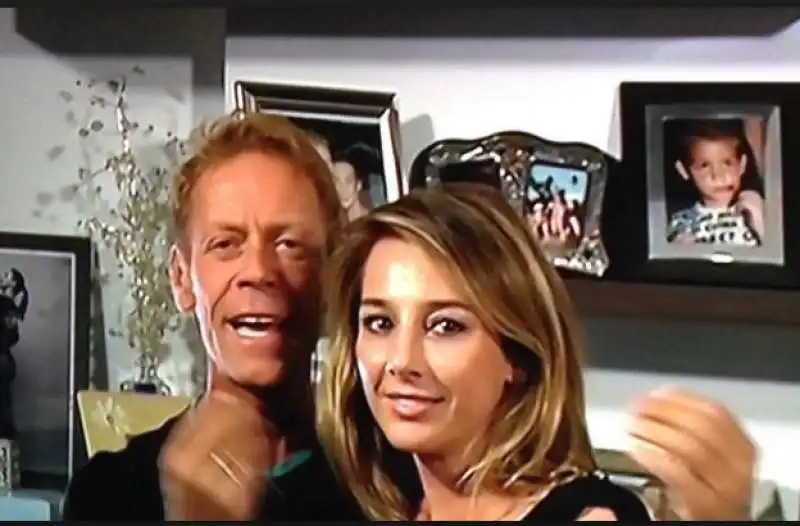 ROCCO SIFFREDI CON LA MOGLIE ROSA 