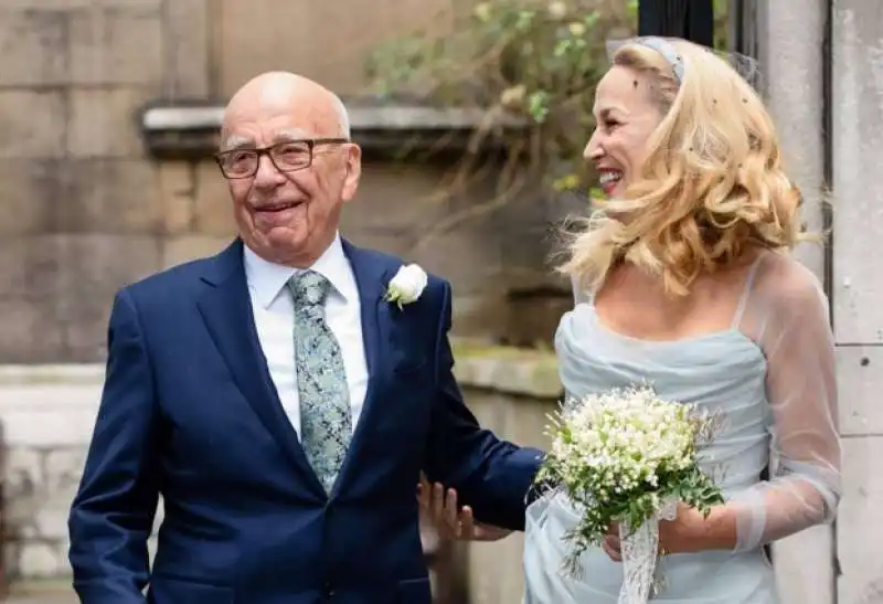 RUPERT MURDOCH E JERRY HALL