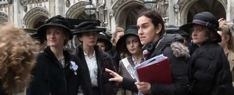 sarah gavron sul set di suffragette