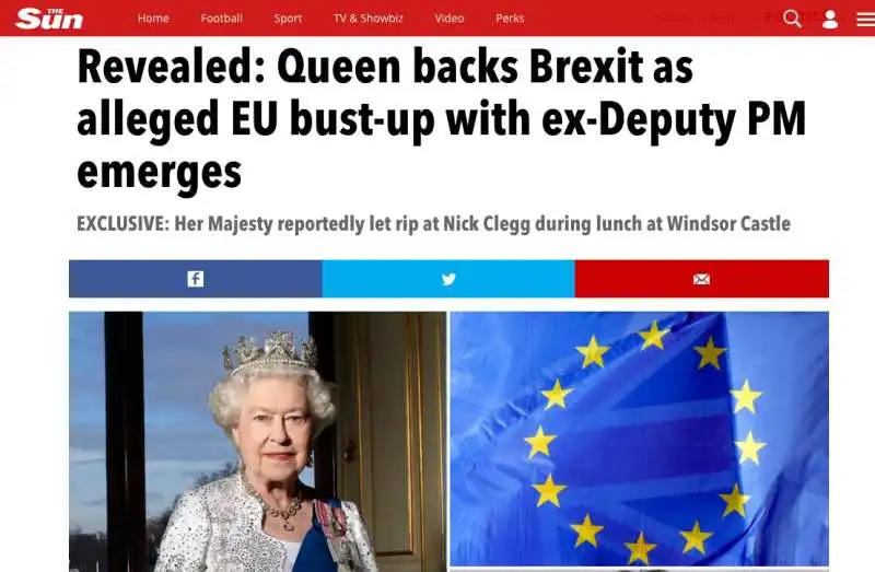 THE SUN REGINA BREXIT