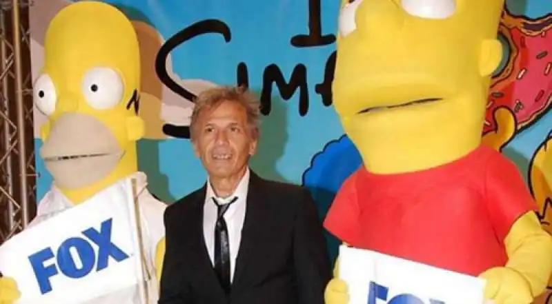 tonino accolla e homer simpson